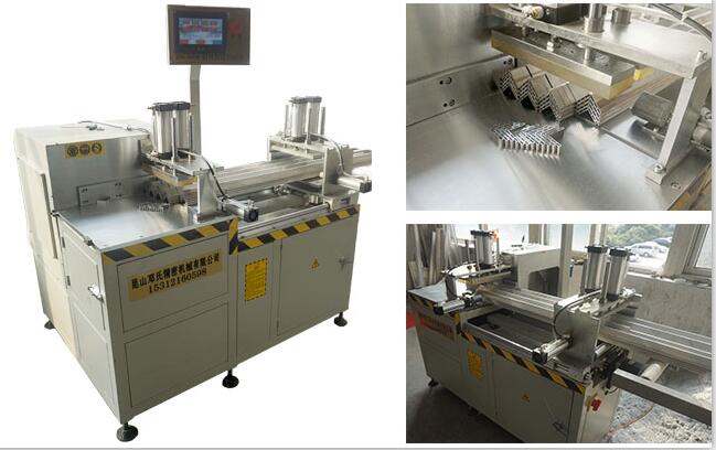 【江陰】太陽能光伏行業(yè)選擇鄧氏DS-E400角碼機(jī)，配富士超薄鋸片省大筆錢